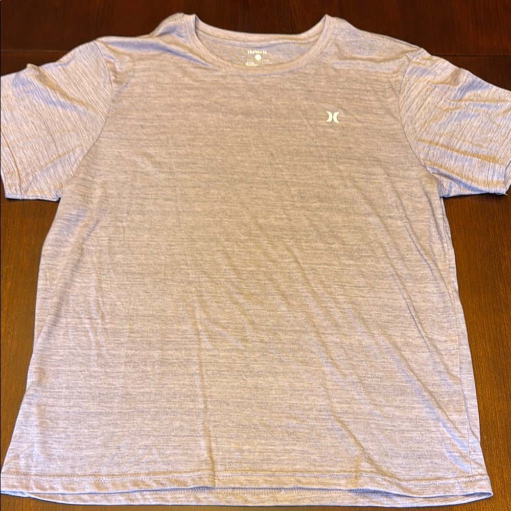 Hurley Light Purple (Plum)Short Sleeve Tee Casual Comfort